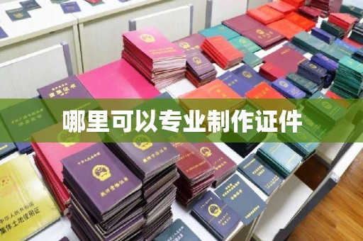 柳江哪里可以专业制作证件
